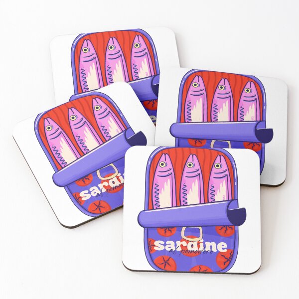Item preview, Retro Pop Art Sardine Can designed and sold by Taleandthread.