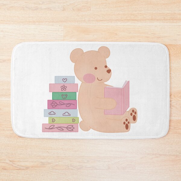 Item preview, Cute Reading Bear with Stack of Books designed and sold by winterpumpkin.