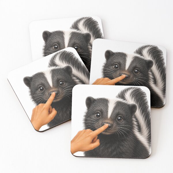 Item preview, ⭐ BOOP THE SNOOT COLLECTION ⭐ – SKUNK – Every Snoot Deserves a Boop designed and sold by WheelieGdArt.