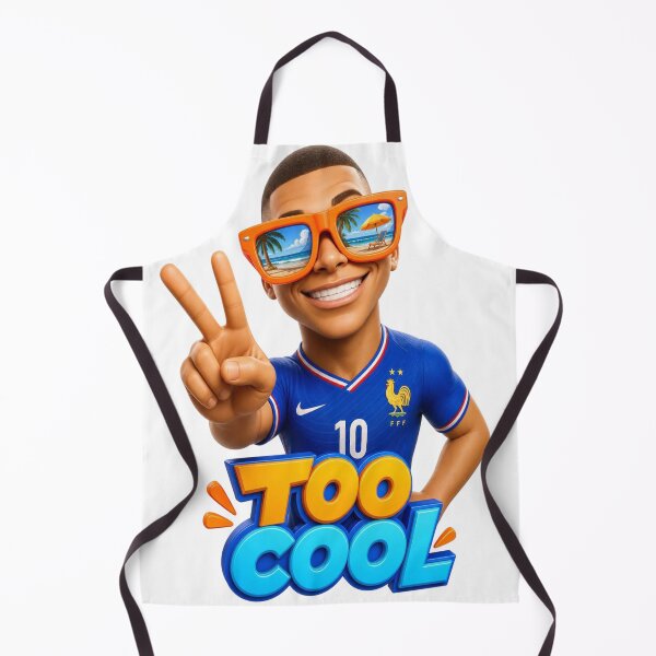 Item preview, Funny 3D Cartoon French Footballer Giant Sunglasses Sticker designed and sold by mo-carnival.
