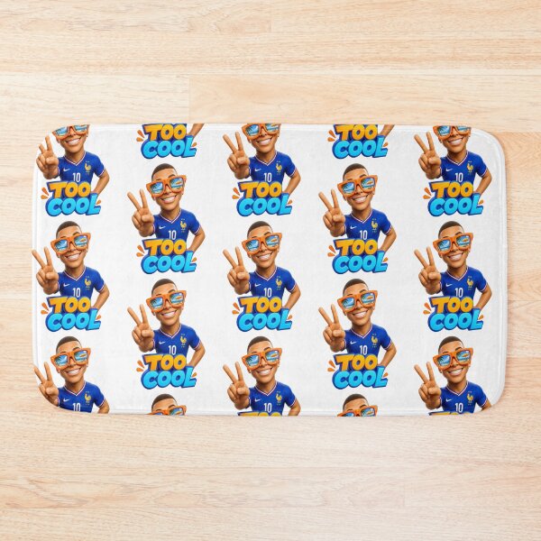 Item preview, Funny 3D Cartoon French Footballer Giant Sunglasses Sticker designed and sold by mo-carnival.
