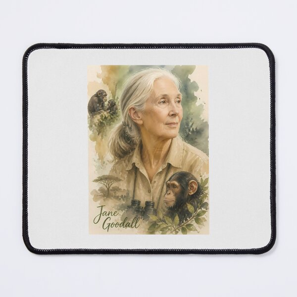 Item preview, Jane Goodall designed and sold by Sarcastic designs.