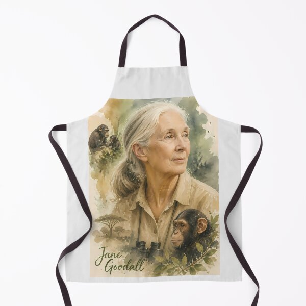 Item preview, Jane Goodall designed and sold by Sarcastic designs.