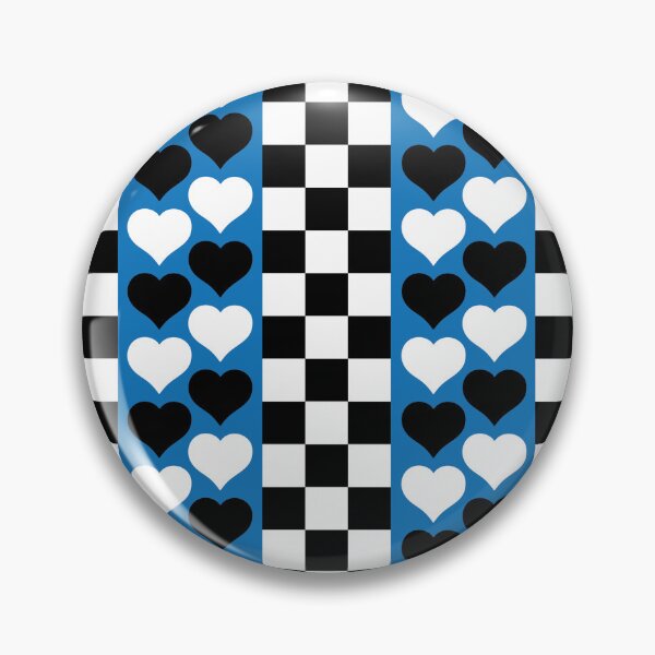 Item preview, Checkers & Hearts Stripes designed and sold by Digitalmyth's Designs.