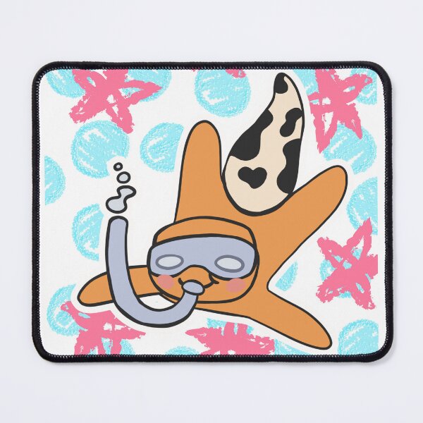 Item preview, Tangy the Leopard Gecko Goes Snorkeling Starfish Print designed and sold by Tangy Doodles.