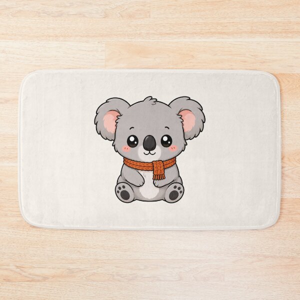 Item preview, Cute Koala Cozy Scarf Winter Autumn Vibe designed and sold by Seculinator.