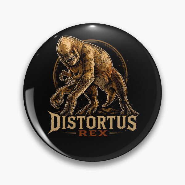 Item preview,  distortus rex jurassic logo rebirth trex dinosaurs full body  designed and sold by Blck-Acid-Devil.