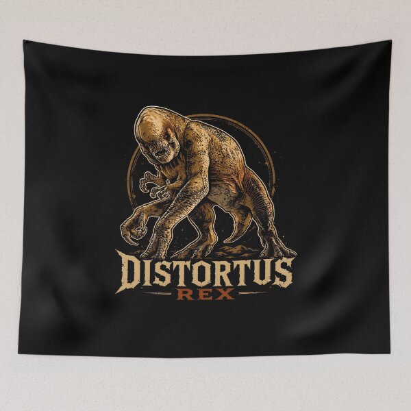 Item preview,  distortus rex jurassic logo rebirth trex dinosaurs full body  designed and sold by Blck-Acid-Devil.