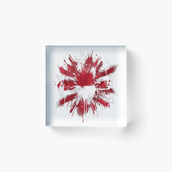 Item preview, Abstract Graffiti Explosion of Indonesia Flag Colors designed and sold by GraffiCity.