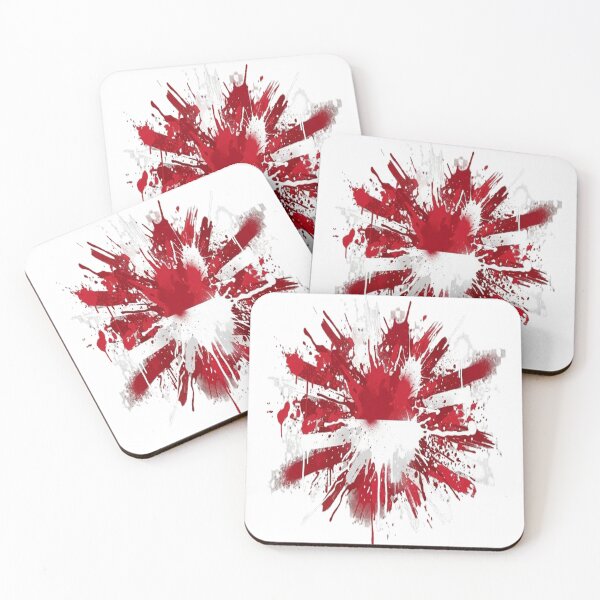 Item preview, Abstract Graffiti Explosion of Indonesia Flag Colors designed and sold by ROVVI.