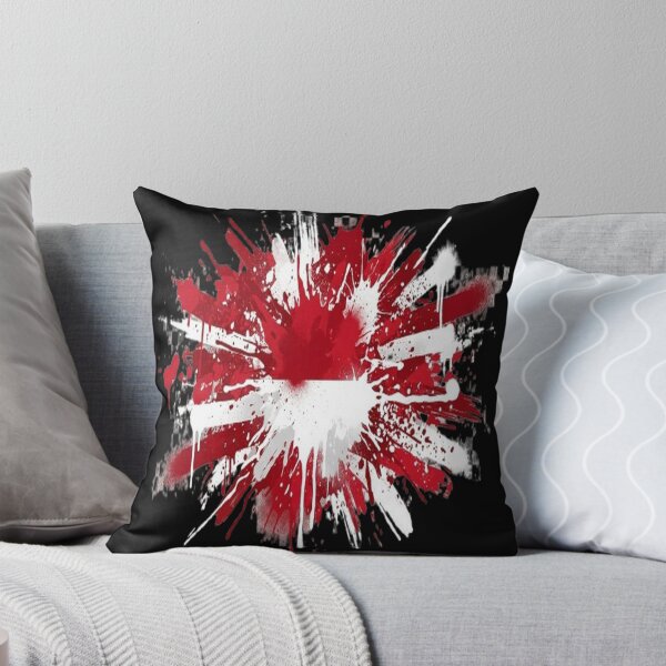 Item preview, Abstract Graffiti Explosion of Indonesia Flag Colors designed and sold by GraffiCity.