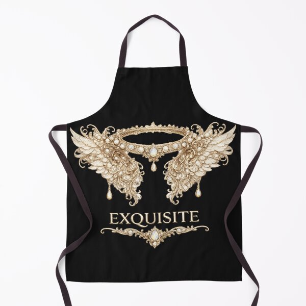 Item preview, EXQUISITE Halo Wings – Luxury Renaissance Divine Elegance Art Print designed and sold by Emoji Emblems.