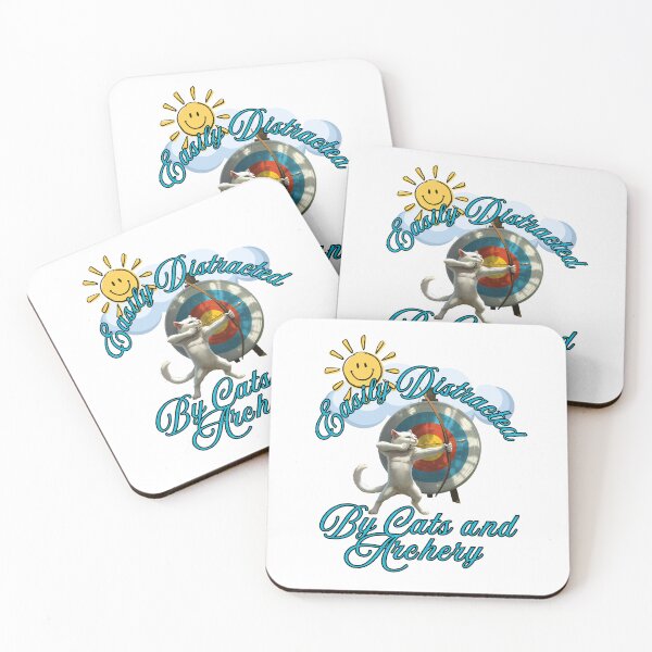 Item preview, Easily Distracted By Cats and Archery designed and sold by G2k Freestyle Designs.