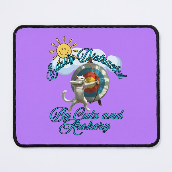 Item preview, Easily Distracted By Cats and Archery designed and sold by G2k Freestyle Designs.