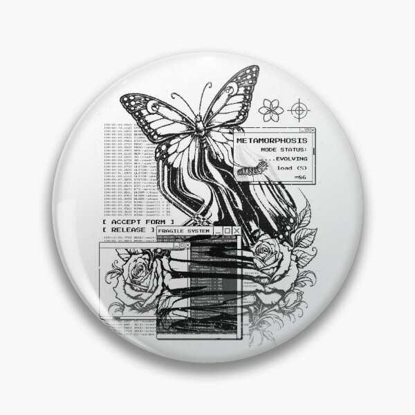 Item preview, A glitch between reality and metamorphosis,Monochrome  designed and sold by GulQari.