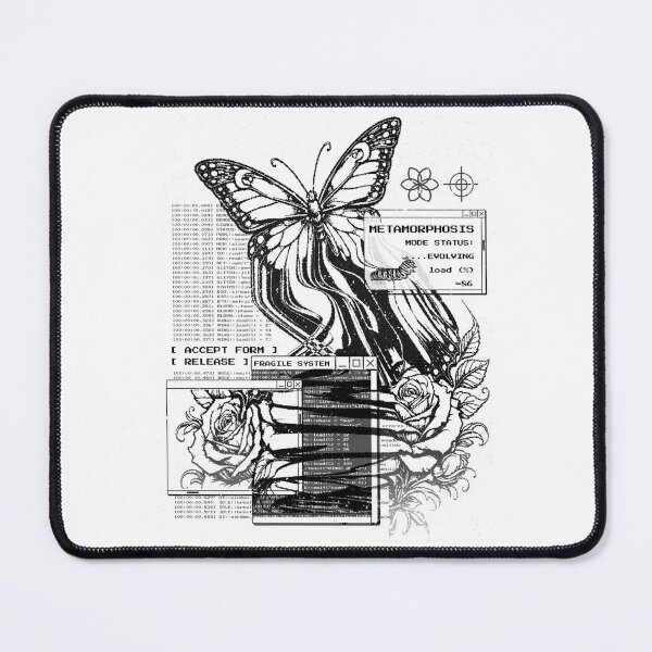 Item preview, A glitch between reality and metamorphosis,Monochrome designed and sold by GulQari.