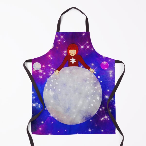 Item preview, Celestial Child with Stars And the Moon designed and sold by Elaine M Hayward .