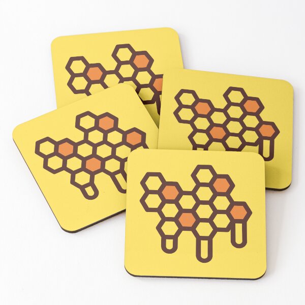 Item preview, Honeycomb Minimal Cluster Icon designed and sold by danielrospad.