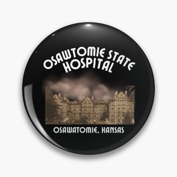 Item preview, Osawatomie State Hospital (Osawatomie, Kansas) Hero Graphic designed and sold by GhostlyWorld.
