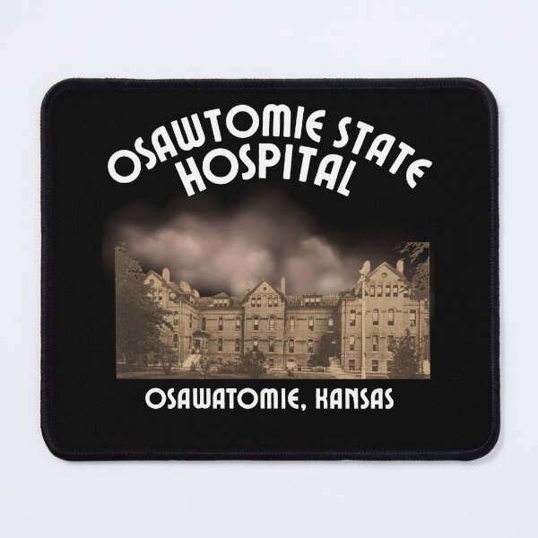 Item preview, Osawatomie State Hospital (Osawatomie, Kansas) Hero Graphic designed and sold by GhostlyWorld.