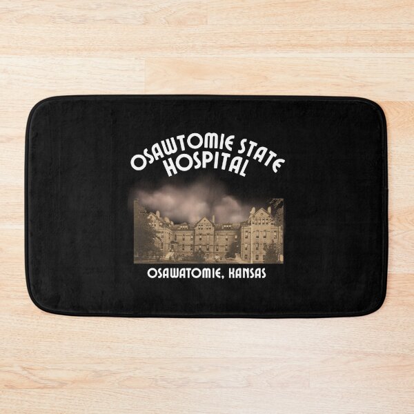 Item preview, Osawatomie State Hospital (Osawatomie, Kansas) Hero Graphic designed and sold by GhostlyWorld.