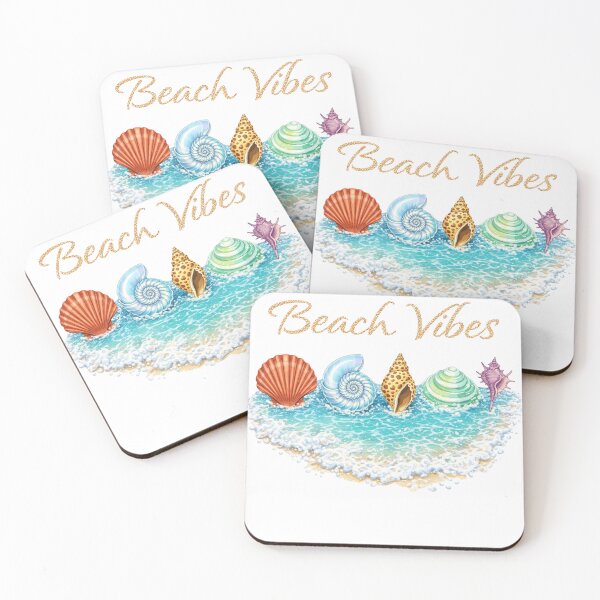 Item preview, Beach Vibes Pretty Seashells designed and sold by Blush Meadow Trading Co.