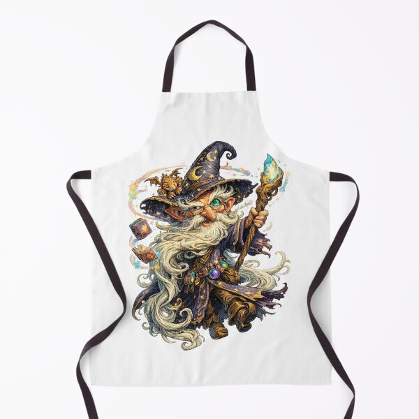 Item preview, Funny Wizard designed and sold by AlexLineArt.