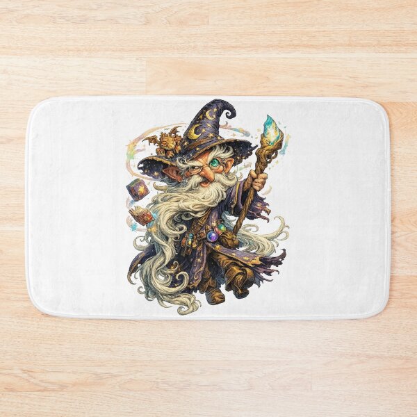 Item preview, Funny Wizard designed and sold by AlexLineArt.