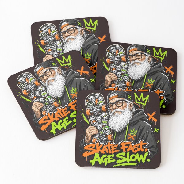 Item preview, Streetwear Skate Grandpa Graffiti Art designed and sold by Quirky Gaps.