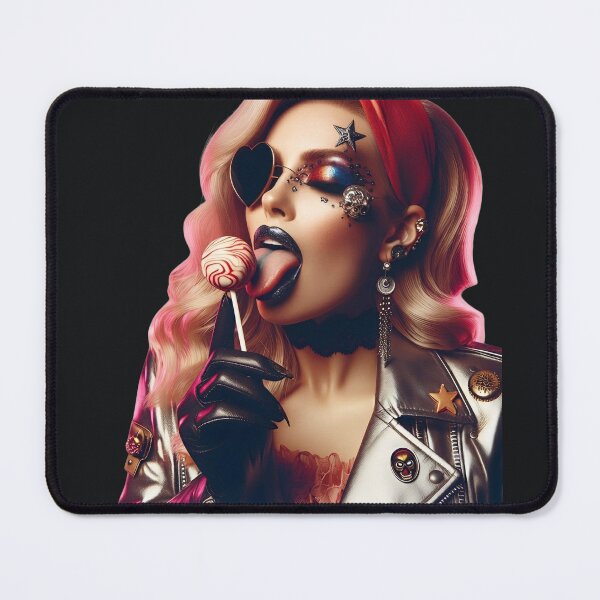 Item preview, Glamour Rebel Licking Swirl Lollipop designed and sold by Voodoo Store Paranormal Collections.