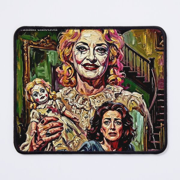 Item preview, What Ever Happened to Baby Jane Retro Hollywood Psychological Horror Thriller Tribute Art Movie Poster designed and sold by Art's Diner.