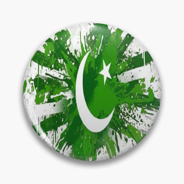 Item preview, Abstract Graffiti Explosion of Pakistan Flag Colors designed and sold by GraffiCity.