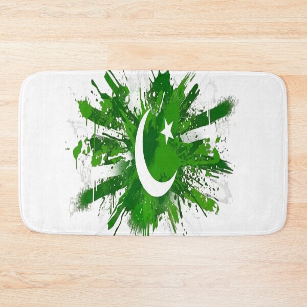 Item preview, Abstract Graffiti Explosion of Pakistan Flag Colors designed and sold by GraffiCity.