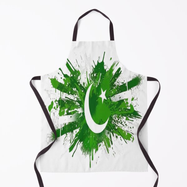 Item preview, Abstract Graffiti Explosion of Pakistan Flag Colors designed and sold by GraffiCity.