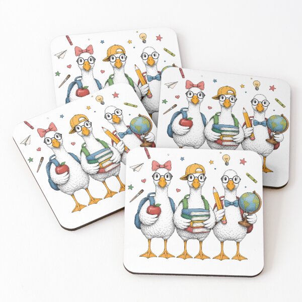 Item preview, Silly Goose Back To School Teacher Student Art designed and sold by VGAfanatic.