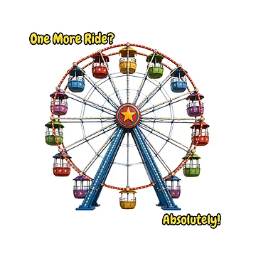 Artwork thumbnail, One More Ride? Absolutely! by lumar23