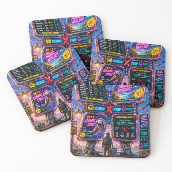 Item preview, Copy of Copy of The Last Cosmic Bus Stop designed and sold by LAPUTIK.