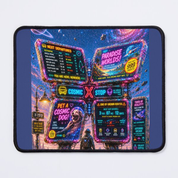 Item preview, Copy of Copy of The Last Cosmic Bus Stop designed and sold by LAPUTIK.