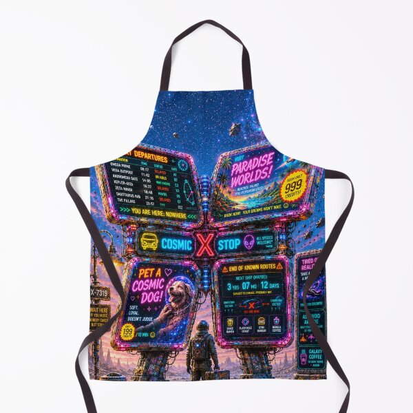 Item preview, Copy of Copy of The Last Cosmic Bus Stop designed and sold by LAPUTIK.