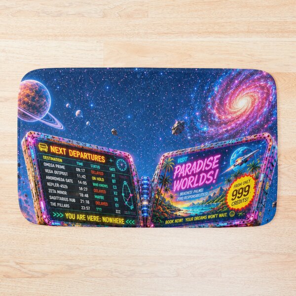 Item preview, Copy of Copy of The Last Cosmic Bus Stop designed and sold by LAPUTIK.