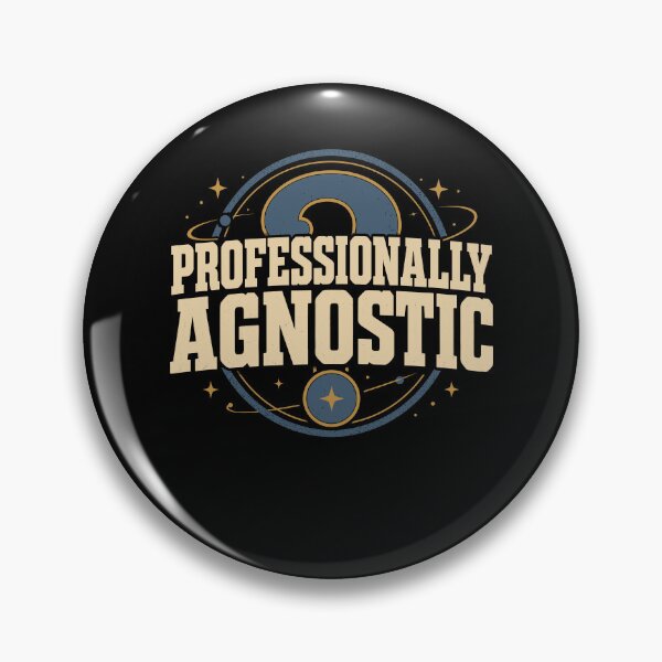 Item preview, Agnostic But Tired Funny Agnostic Gift designed and sold by AndreasMei.