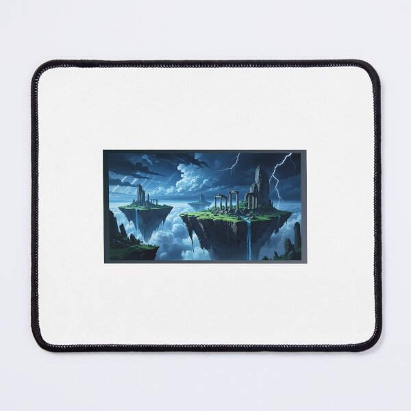 Item preview, Floating Islands Ancient Ruins Storm designed and sold by ArtByih.