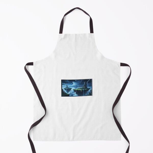 Item preview, Floating Islands Ancient Ruins Storm designed and sold by ArtByih.