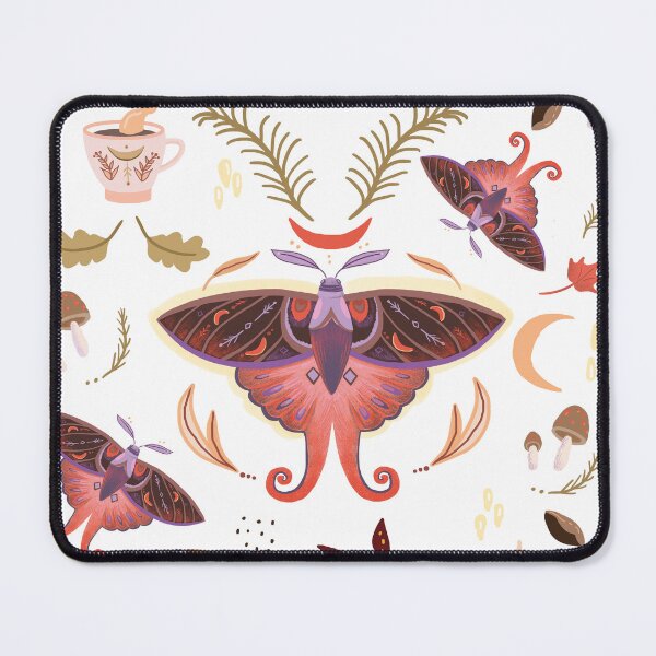 Item preview, Mystical Autumn Moth Pattern designed and sold by FaliushART.