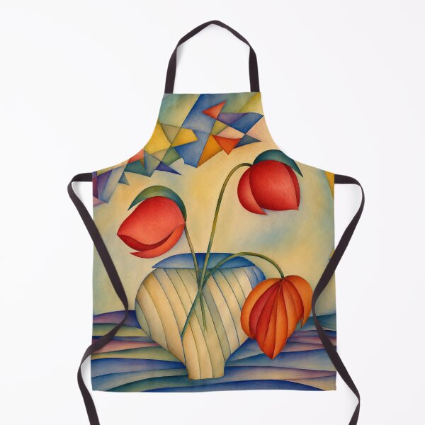 Item preview, Orange flowers in pot designed and sold by Sarah Curtiss.