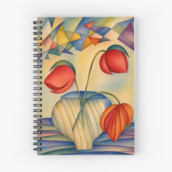 Item preview, Orange flowers in pot designed and sold by Sarah Curtiss.