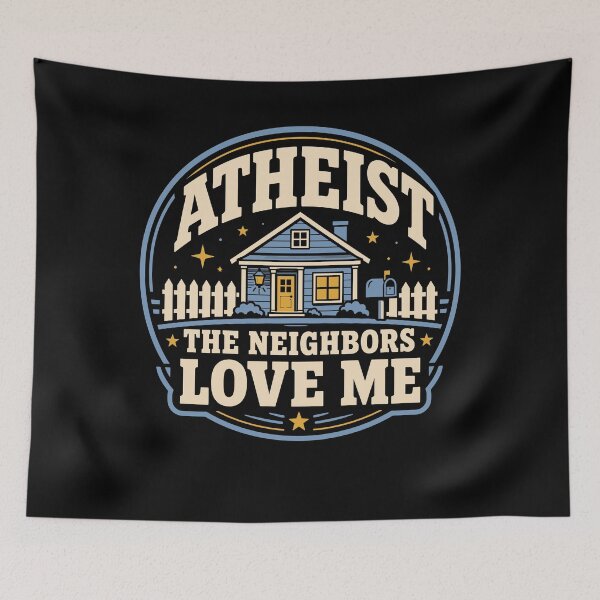 Item preview, Atheist Friendly Atheist Secular Humor Gift designed and sold by AndreasMei.