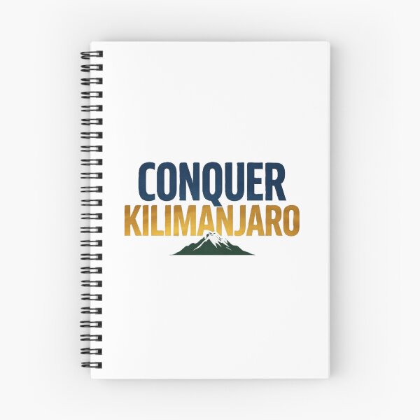 Item preview, Conquer Kilimanjaro – Mountain Adventure Hiking Design designed and sold by VladisWorld.