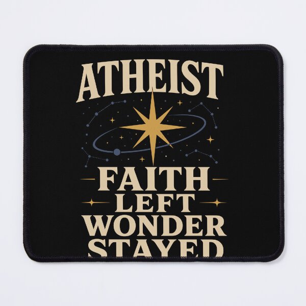 Item preview, Atheist Soft Atheist Minimalist Secular Gift designed and sold by AndreasMei.