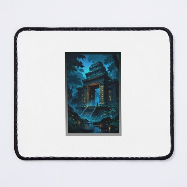 Item preview, Ancient Jungle Temple Ruins Fantasy designed and sold by ArtByih.
